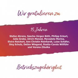 Wir feiern: Über 700 Jahre...