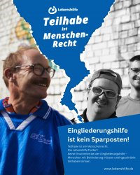 👀"Hände weg von der Eingliederungshilfe" - lautet unsere Forderung. 💪 Heute startet die...