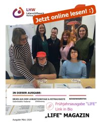 Da ist sie: Die Frühjahrsausgabe unseres Magazins "LIFE". 📰😀
Viele Feierlichkeiten,...