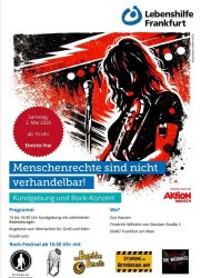Ein Veranstaltungstipp für dich von unseren Kollegen der Lebenshilfe in Frankfurt: Am 2. Mai ist...